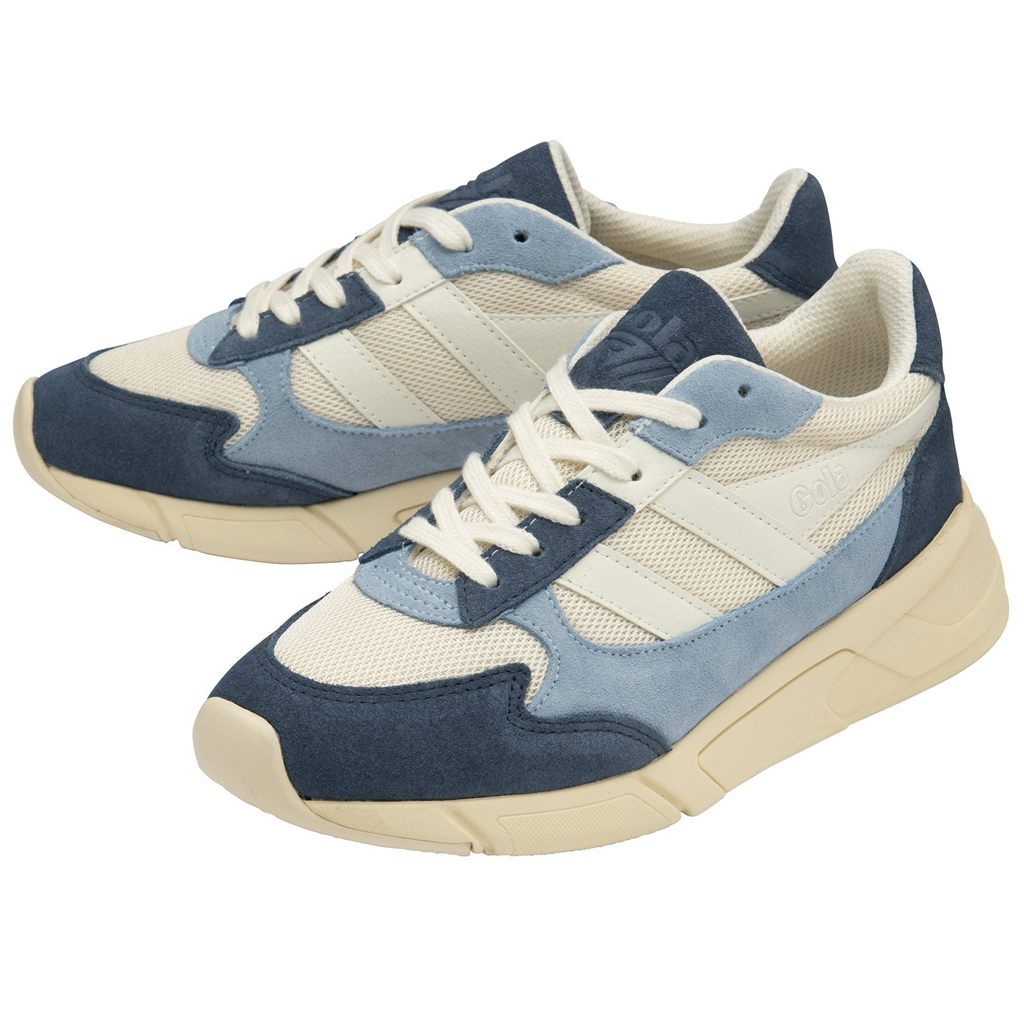 Gola Classics Tempest Sneakers Blancas Azules España | YBC-538412