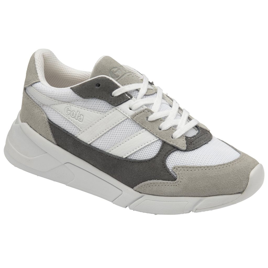 Gola Classics Tempest Sneakers Blancas Gris Claro España | ZXU-352817