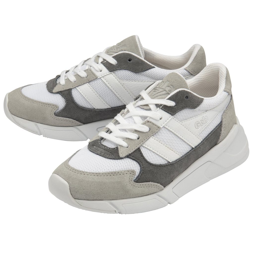 Gola Classics Tempest Sneakers Blancas Gris Claro España | ZXU-352817