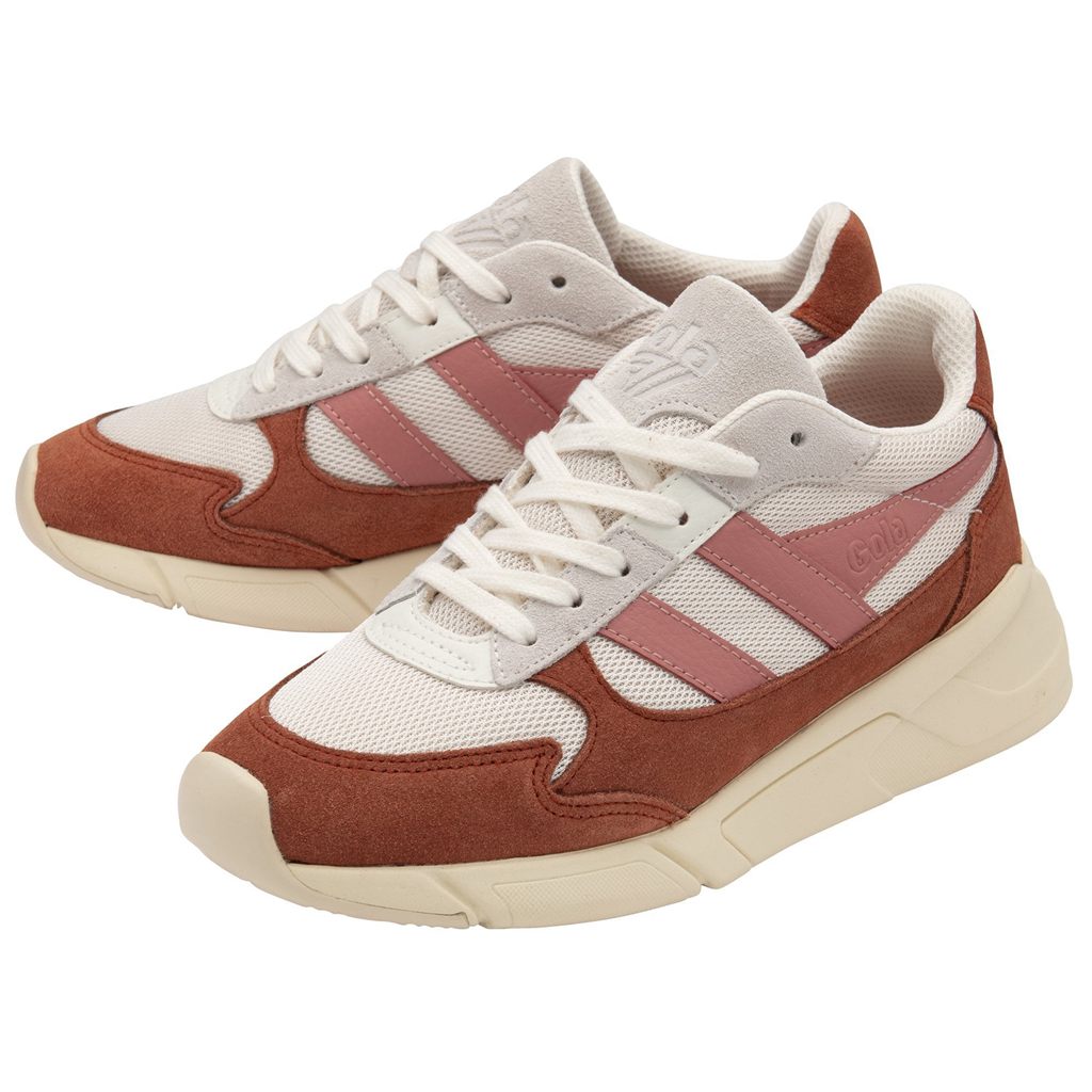 Gola Classics Tempest Sneakers Blancas Naranjas Coral Rosas España | SGN-079145