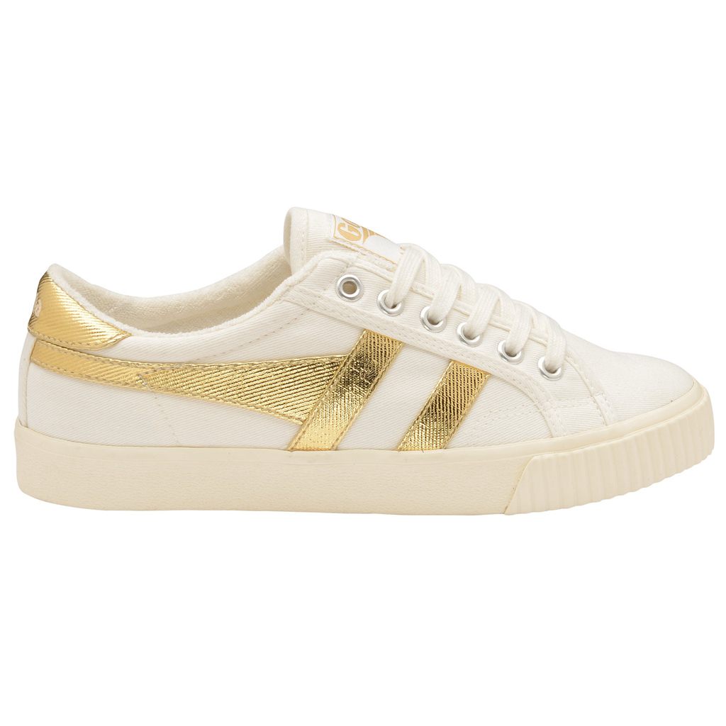 Gola Classics Tennis Mark Cox Sneakers Blancas Doradas España | HSW-815976