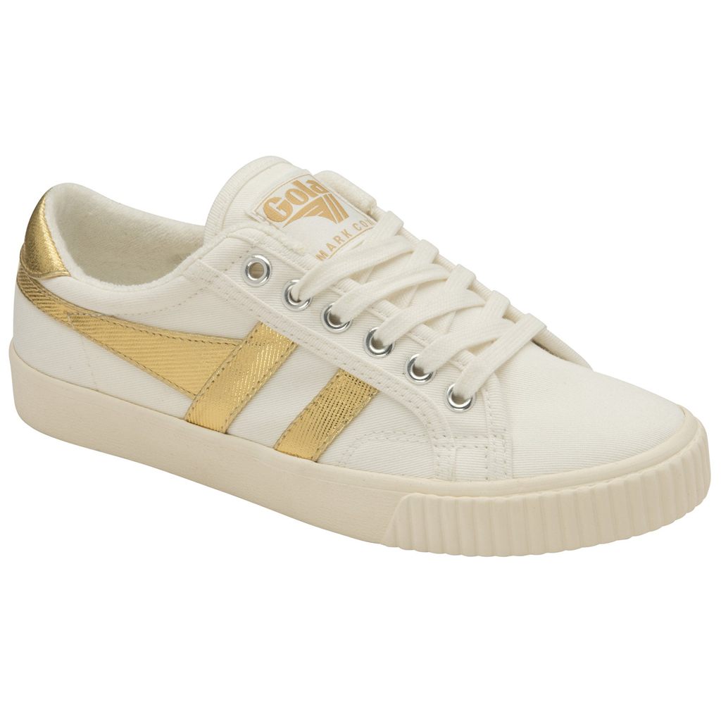 Gola Classics Tennis Mark Cox Sneakers Blancas Doradas España | HSW-815976