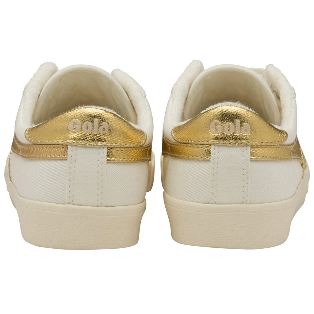 Gola Classics Tennis Mark Cox Sneakers Blancas Doradas España | HSW-815976