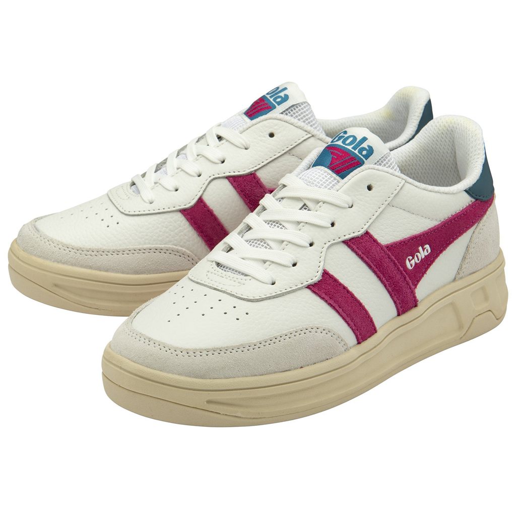 Gola Classics Topspin Sneakers Blancas Fucsia Verde Menta España | VEO-962704