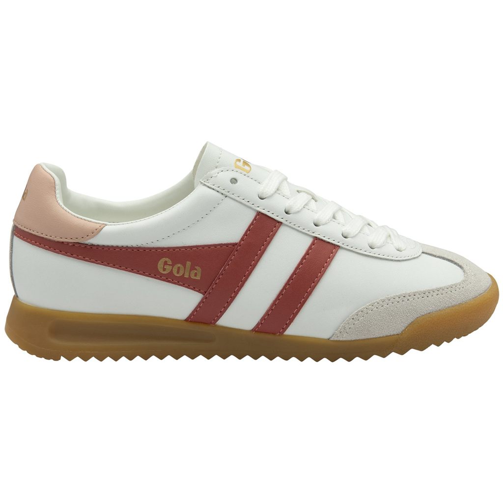 Gola Classics Torpedo Leather Sneakers Blancas Rosas España | FDM-432706