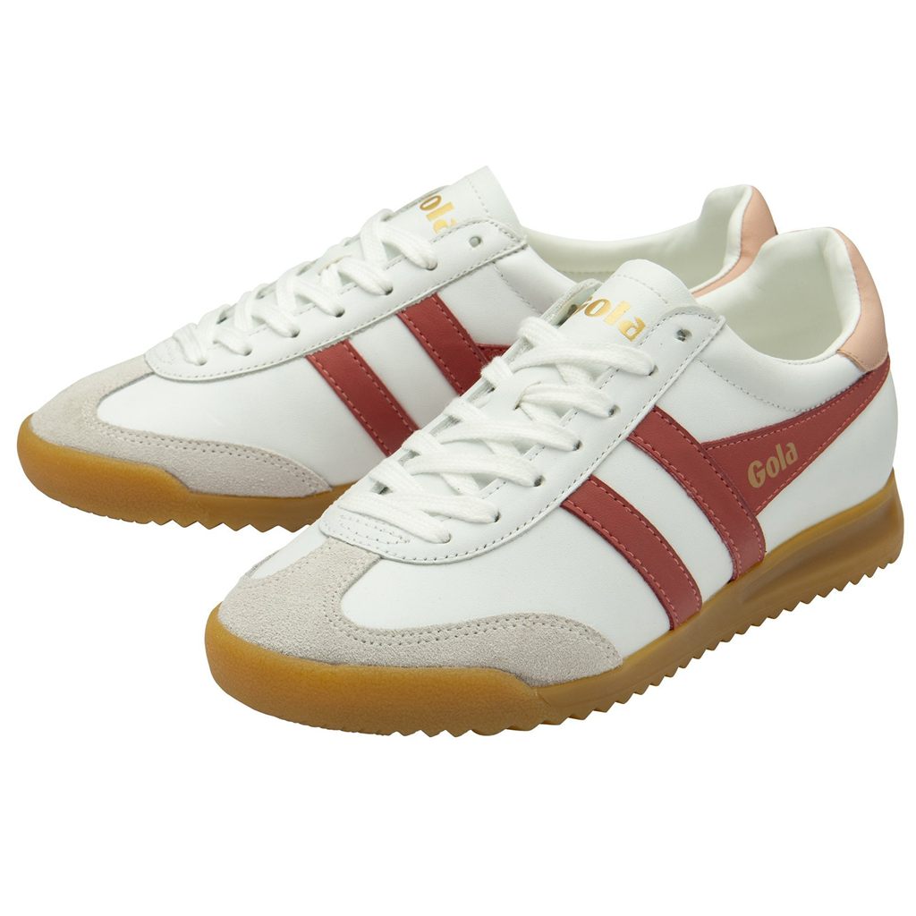 Gola Classics Torpedo Leather Sneakers Blancas Rosas España | FDM-432706