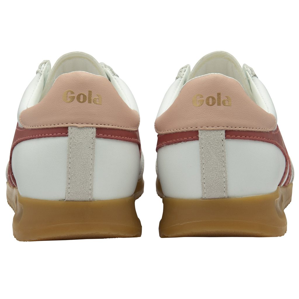 Gola Classics Torpedo Leather Sneakers Blancas Rosas España | FDM-432706
