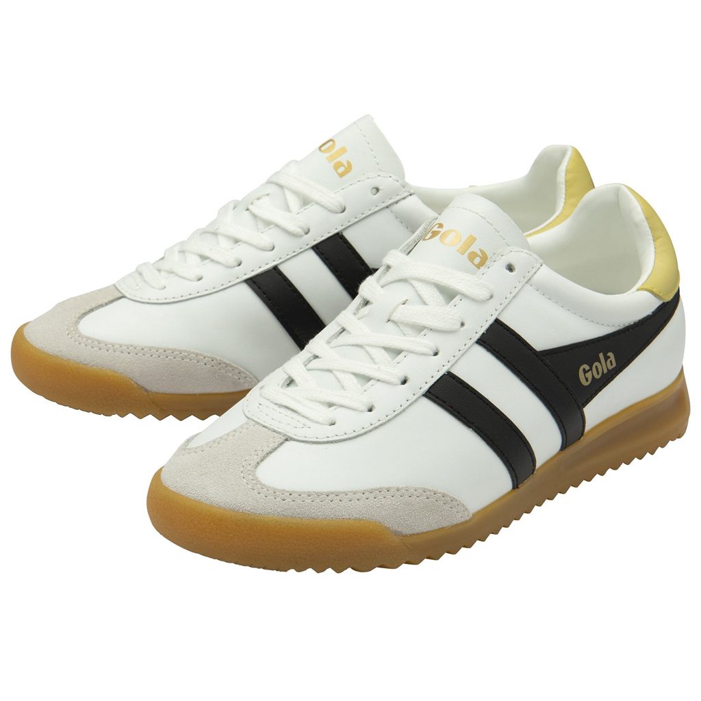Gola Classics Torpedo Leather Sneakers Blancas Negras Limón España | VZW-692851