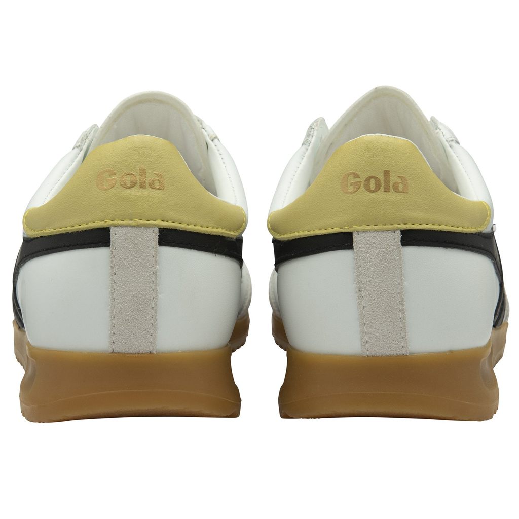 Gola Classics Torpedo Leather Sneakers Blancas Negras Limón España | VZW-692851