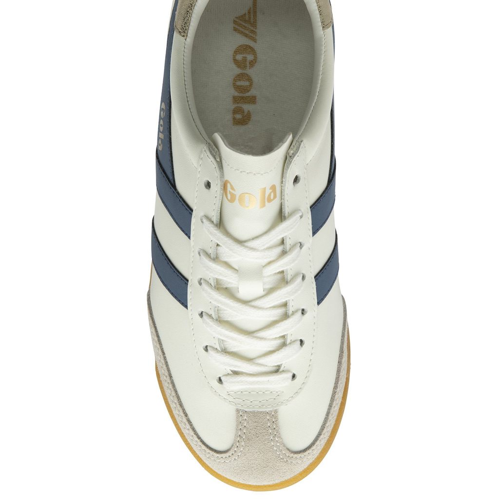 Gola Classics Torpedo Leather Sneakers Blancas Doradas España | FTW-718326