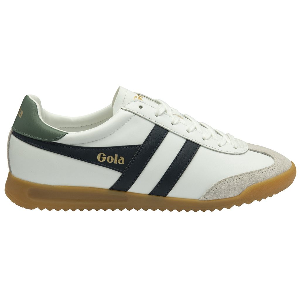 Gola Classics Torpedo Leather Sneakers Blancas Azul Marino España | MAG-736519