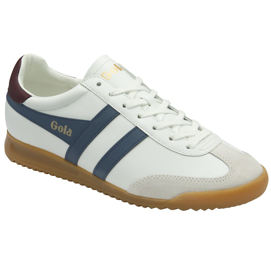 Gola Classics Torpedo Leather Sneakers Blancas Burdeos España | QGE-124875