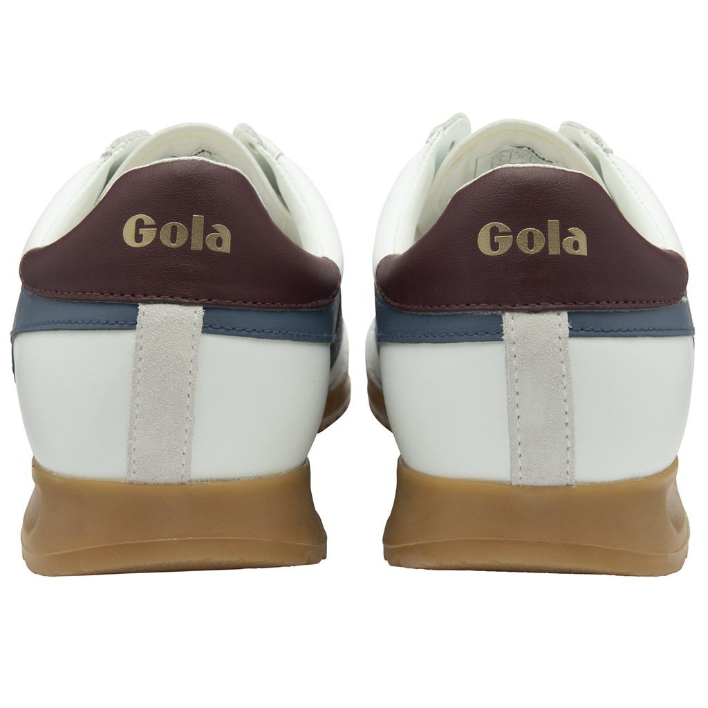 Gola Classics Torpedo Leather Sneakers Blancas Burdeos España | QGE-124875