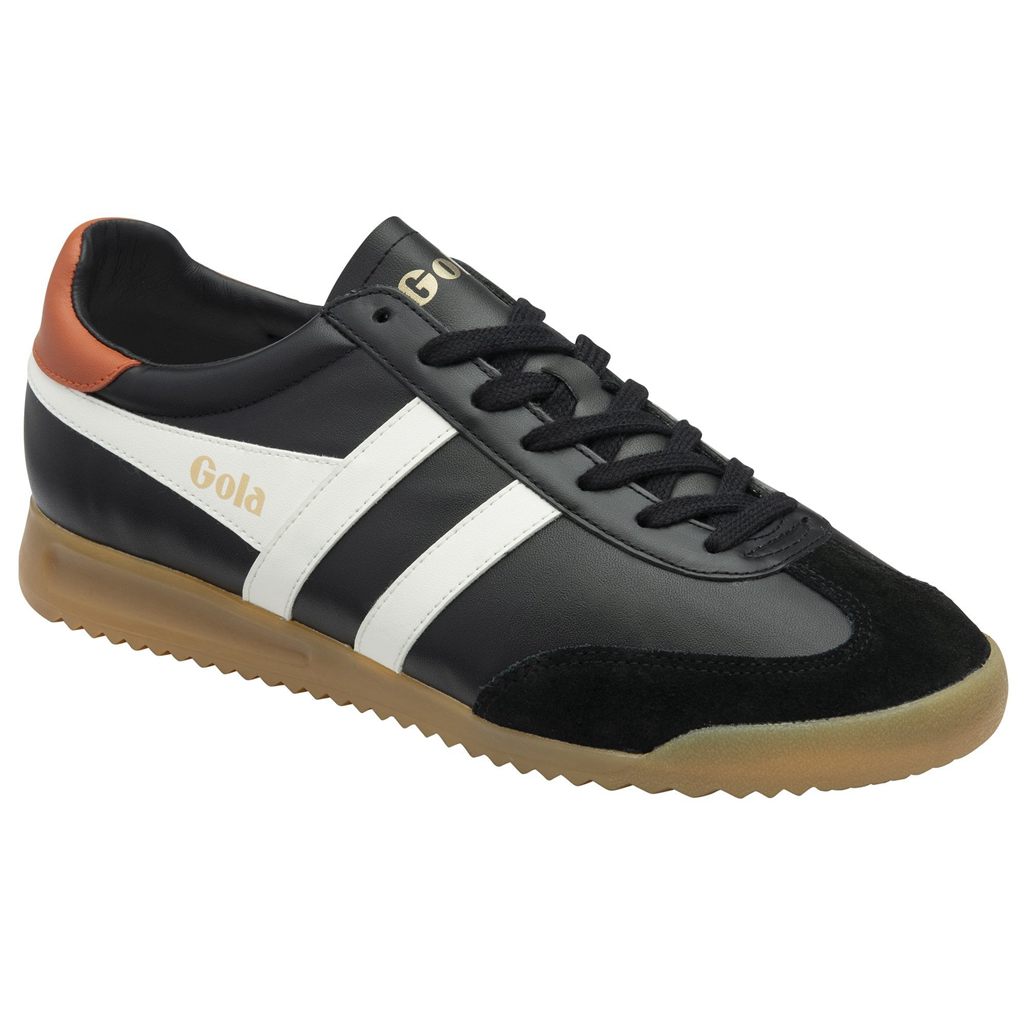 Gola Classics Torpedo Leather Sneakers Negras Blancas Naranjas España | SXY-491256