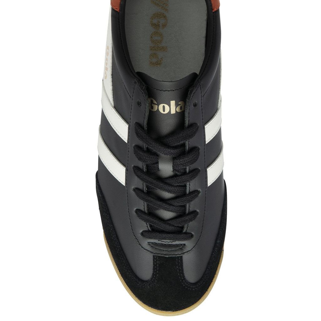 Gola Classics Torpedo Leather Sneakers Negras Blancas Naranjas España | SXY-491256