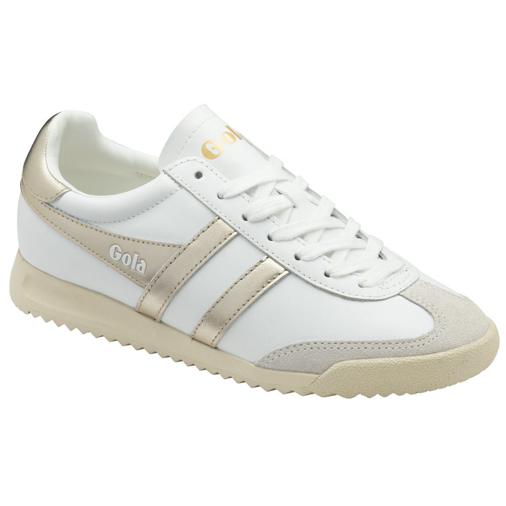 Gola Classics Torpedo Mirror Sneakers Blancas Doradas Blancas España | MCE-398725