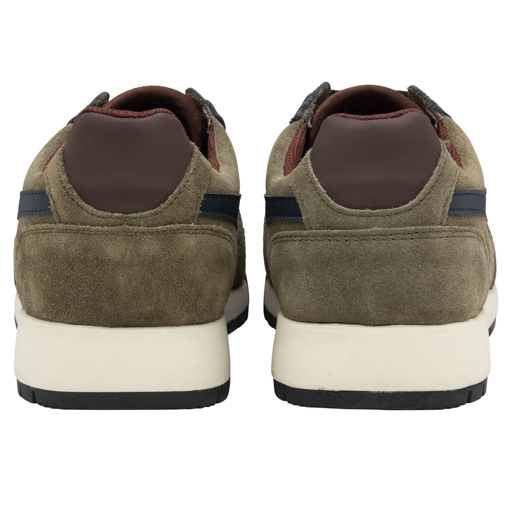 Gola Classics Trek Low Sneakers Kaki Azul Marino Burdeos España | ETS-162439