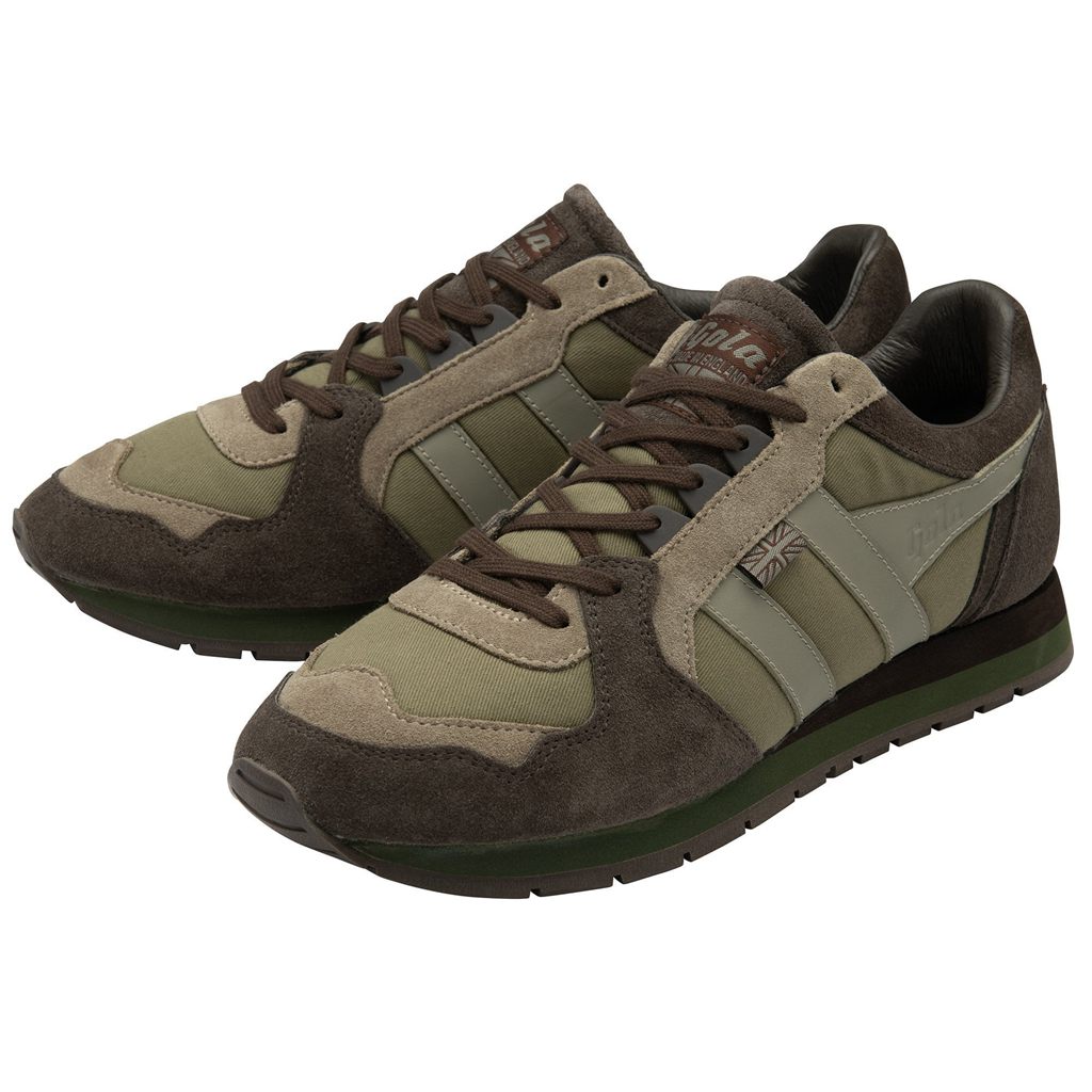 Gola Made in England - 1905 Ranger Engineered Garment Sneakers Marrones Kaki España | KFL-129367