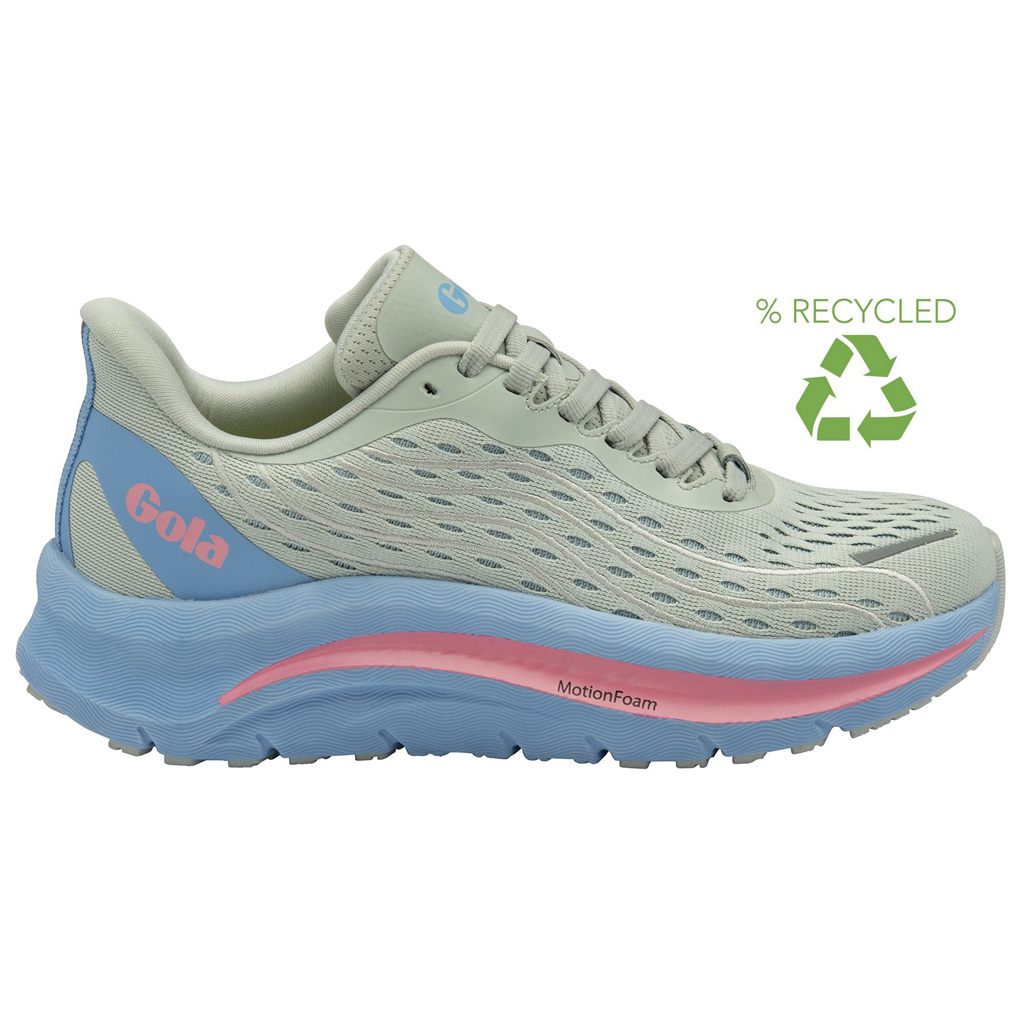 Gola Performance Alzir Speed Sneakers Gris Claro Azules Rosas España | BIQ-054832
