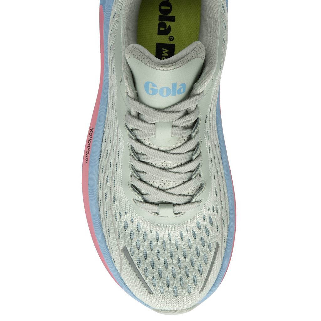 Gola Performance Alzir Speed Sneakers Gris Claro Azules Rosas España | BIQ-054832