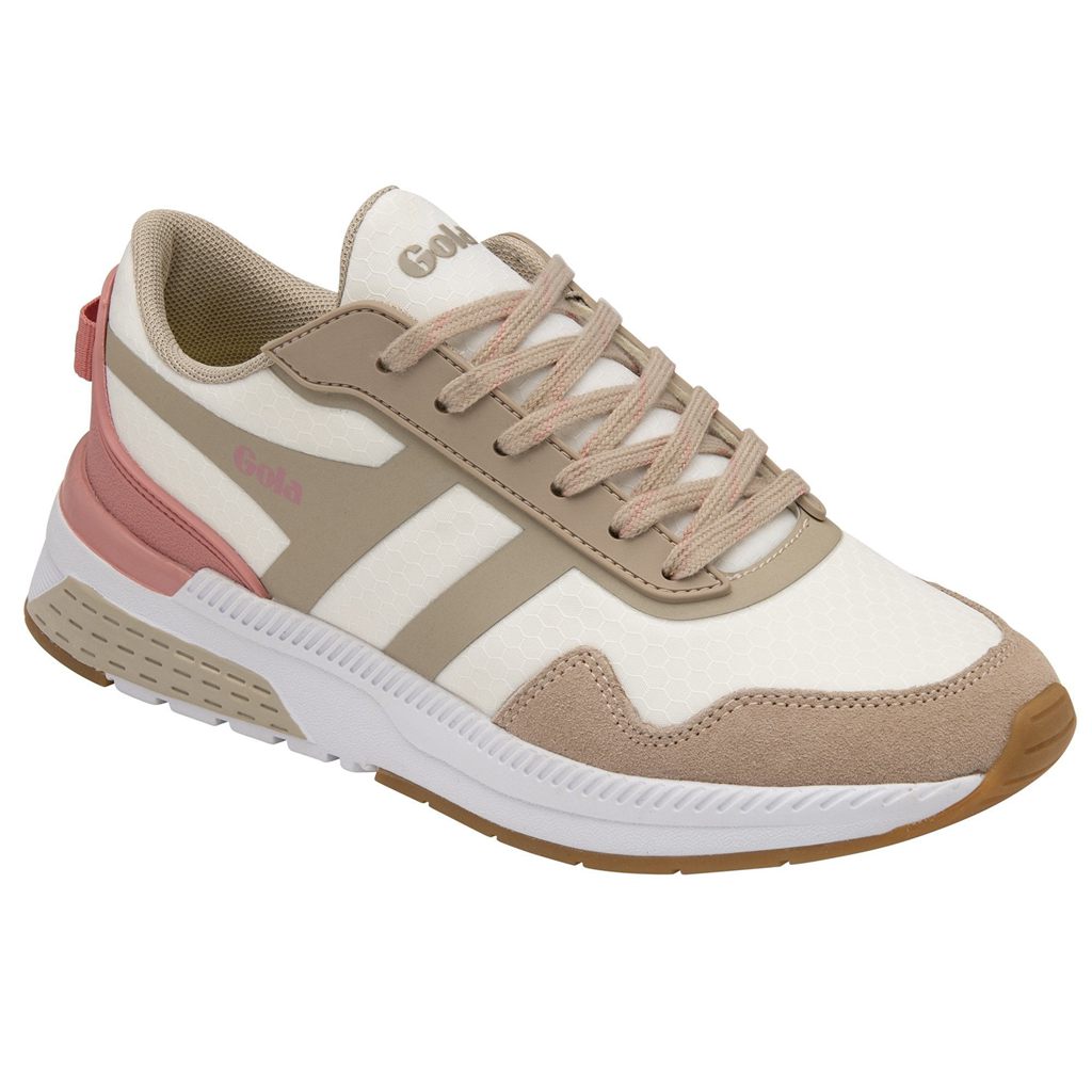 Gola Performance Atomics Sneakers Blancas Gris Rosas España | QES-645210