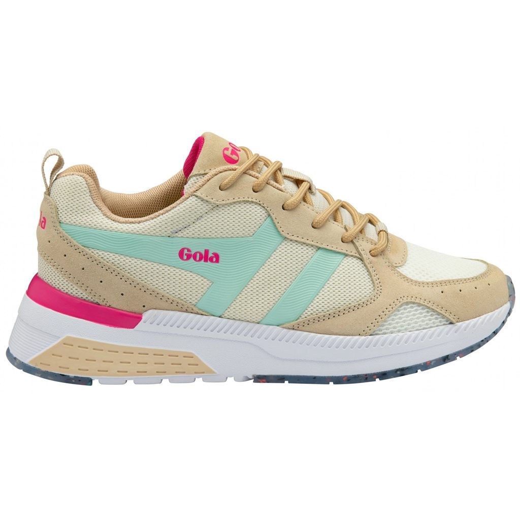 Gola Performance Navis Sneakers Blancas Azules Rosas España | TXU-943215