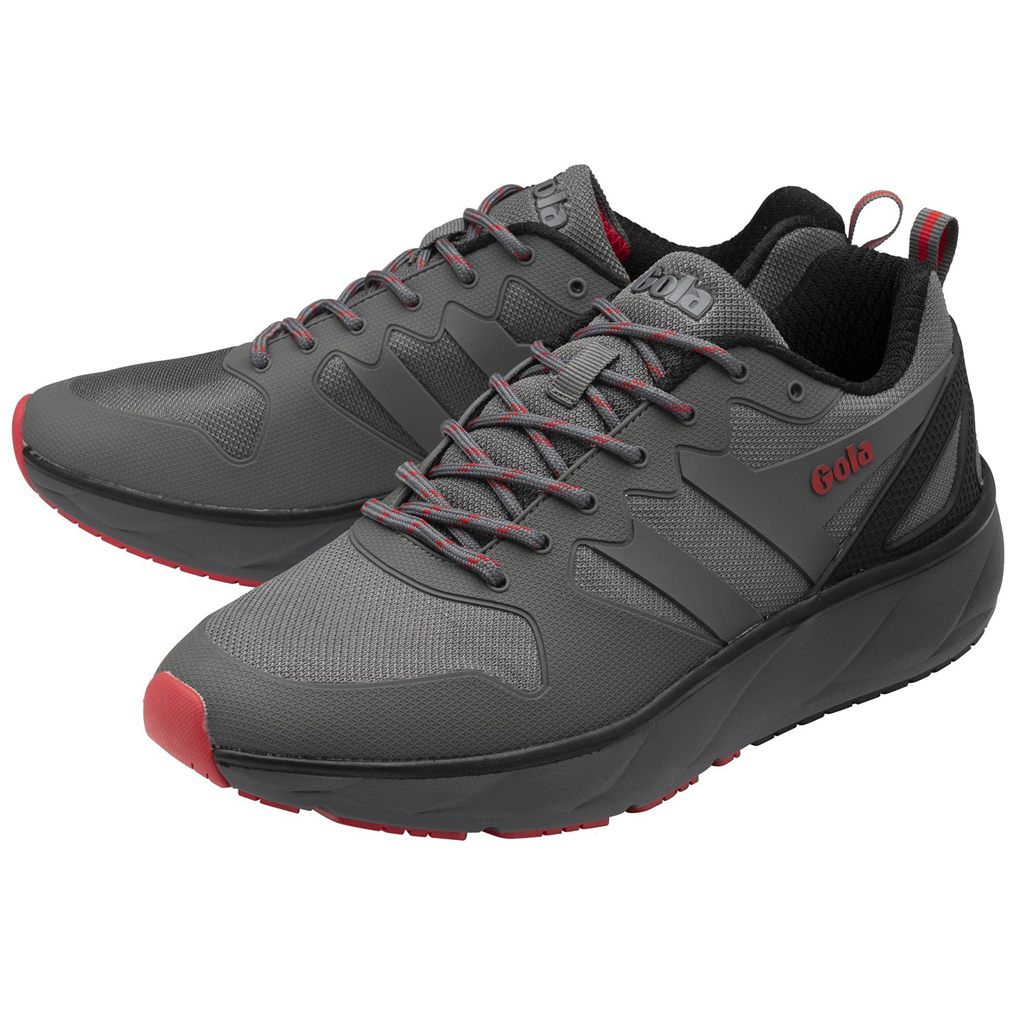 Gola Performance Thunder Sneakers Negras Rojas Oscuro España | TAQ-936452