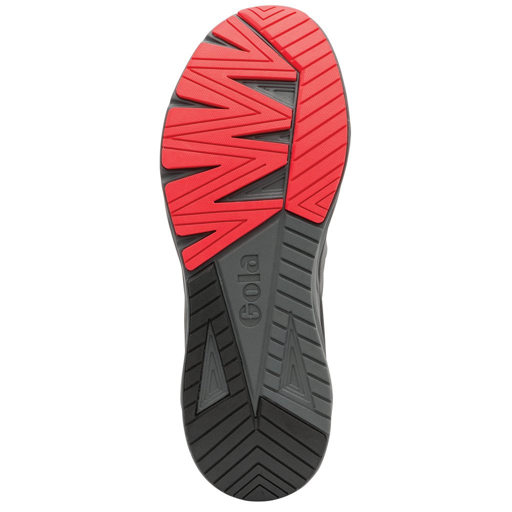 Gola Performance Thunder Sneakers Negras Rojas Oscuro España | TAQ-936452
