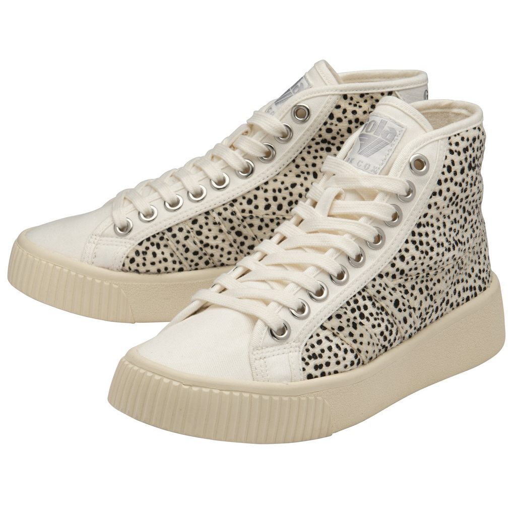 Gola Vegan Classics Baseline High Safari Sneakers Blancas España | ZFD-652498