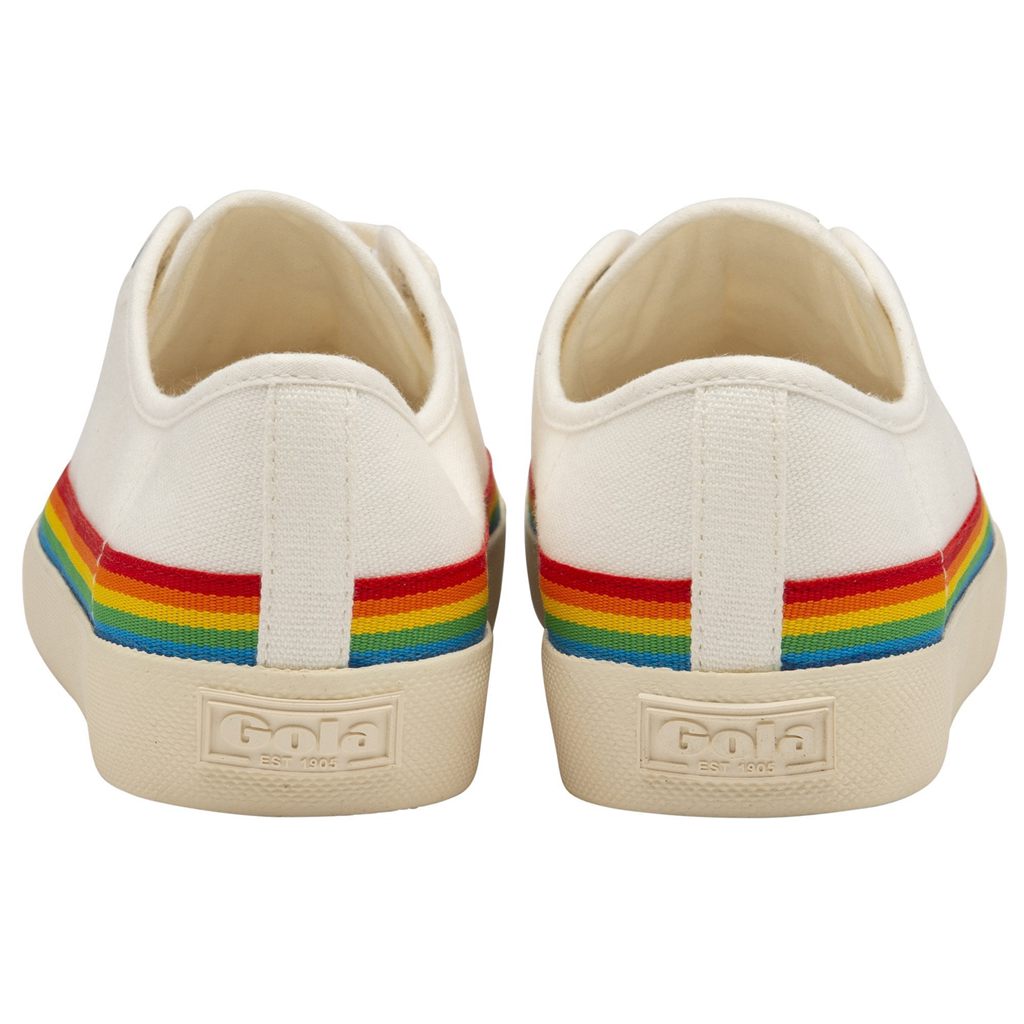 Gola Vegan Classics Coaster Rainbow Drop Shoes Blancas España | TYJ-247615