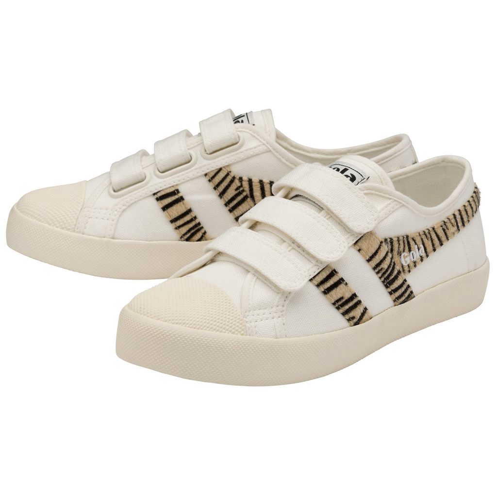 Gola Vegan Classics Coaster Safari Strap Sneakers Blancas España | QKN-345206