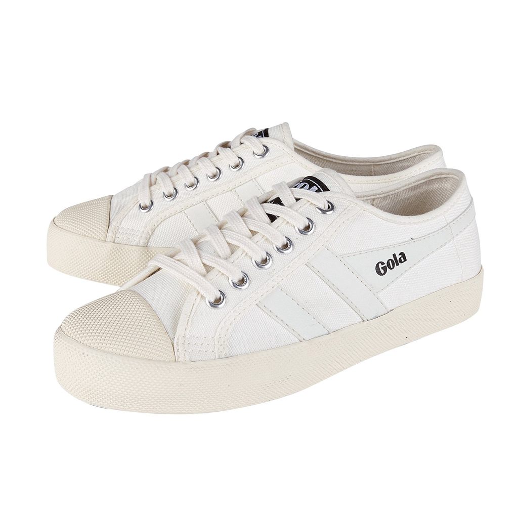 Gola Vegan Classics Coaster Shoes Blancas Blancas España | KGH-320957