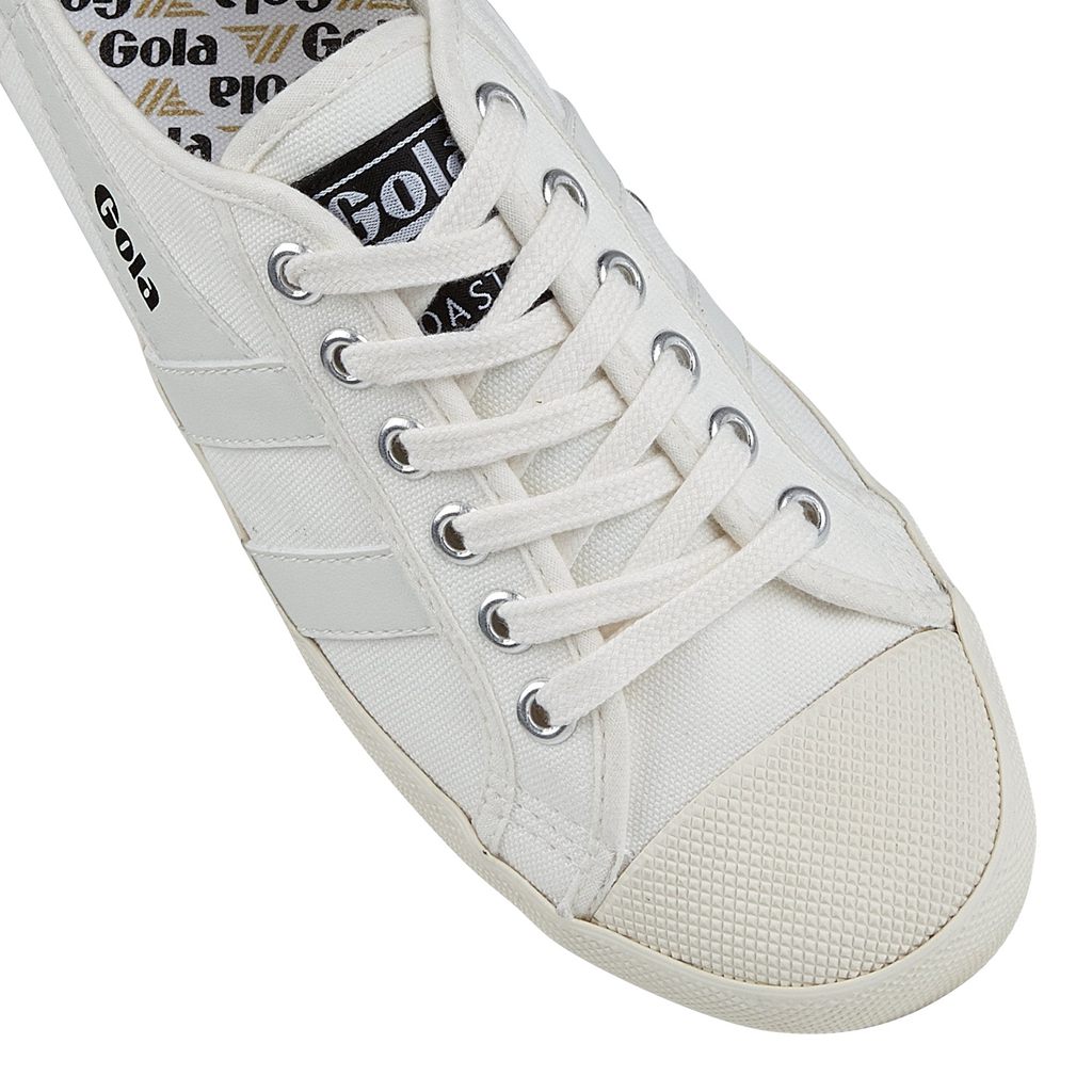 Gola Vegan Classics Coaster Shoes Blancas Blancas España | KGH-320957