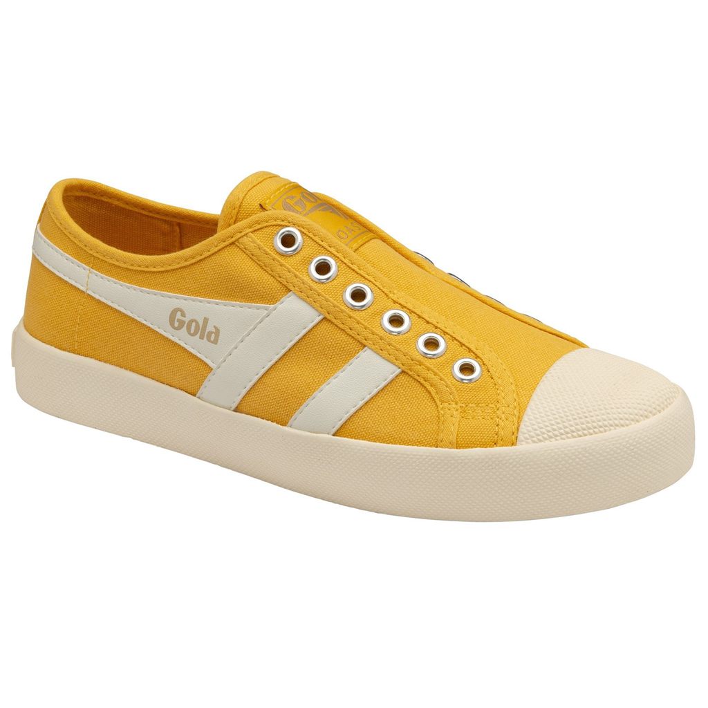 Gola Vegan Classics Coaster Slip Shoes Blancas España | RFI-720465