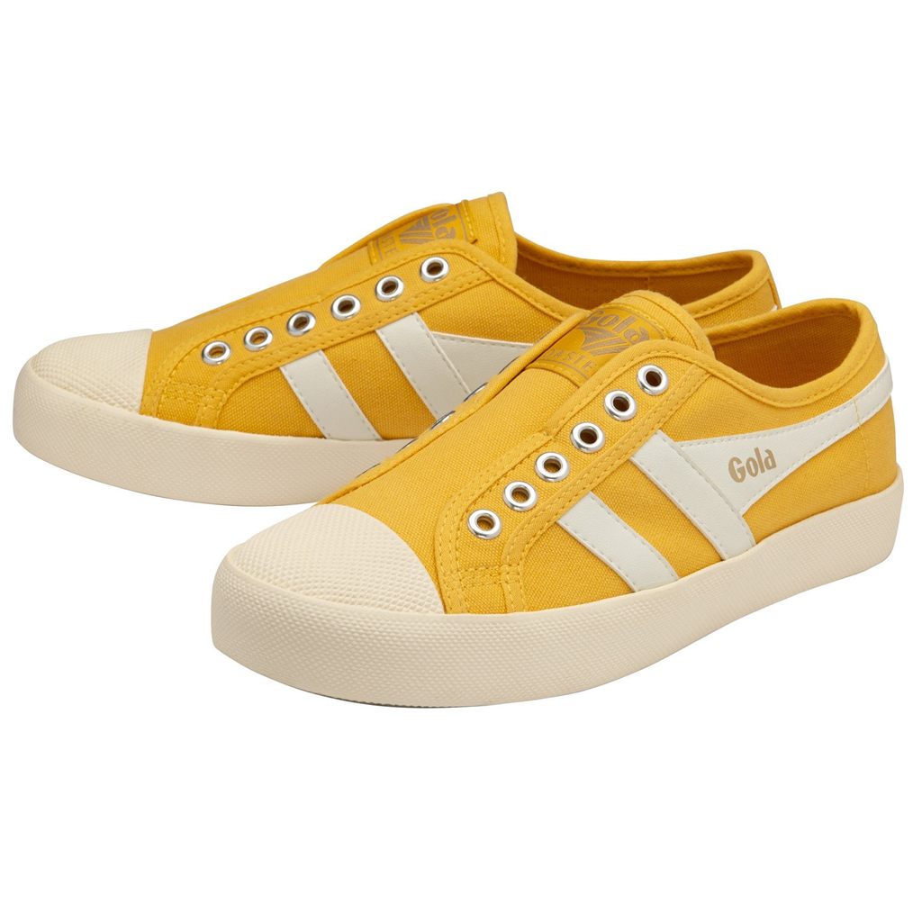 Gola Vegan Classics Coaster Slip Shoes Blancas España | RFI-720465