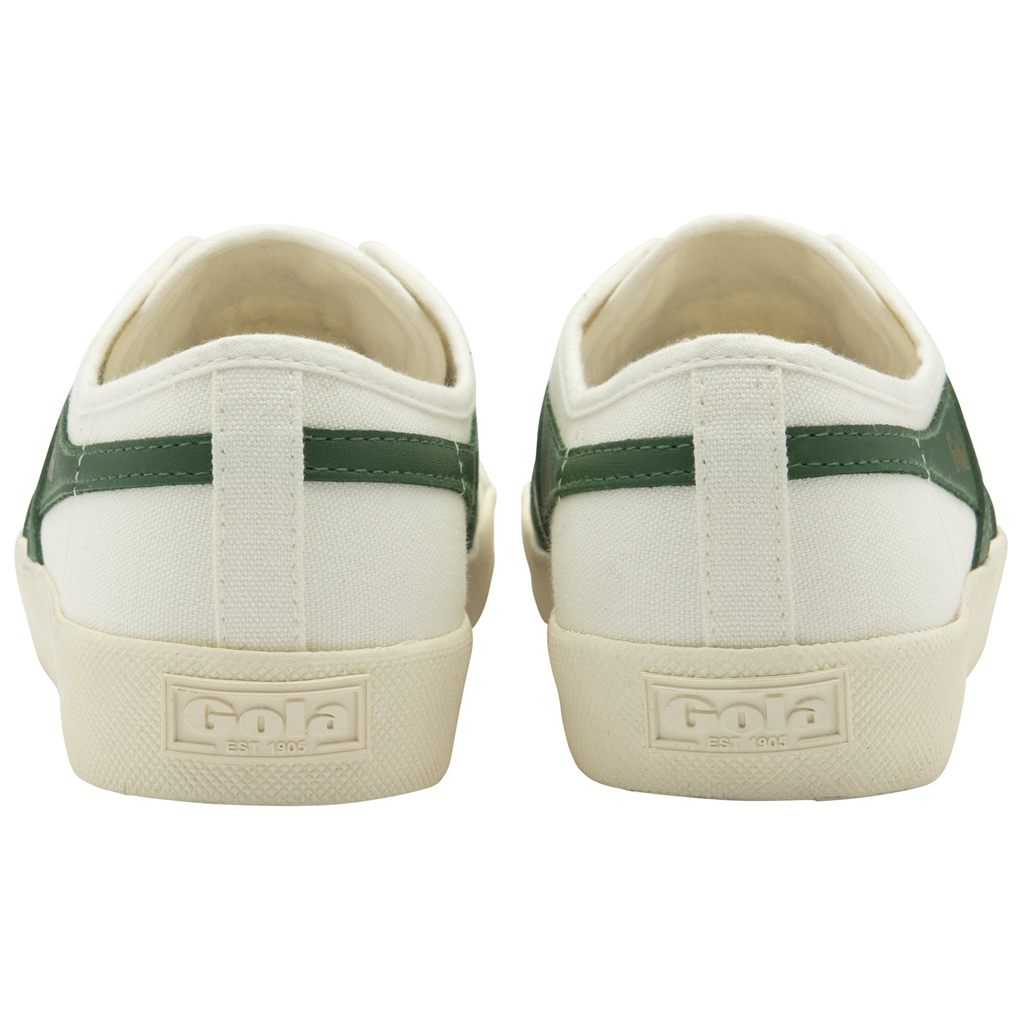 Gola Vegan Classics Coaster Slip Shoes Blancas Verde España | RLQ-405279
