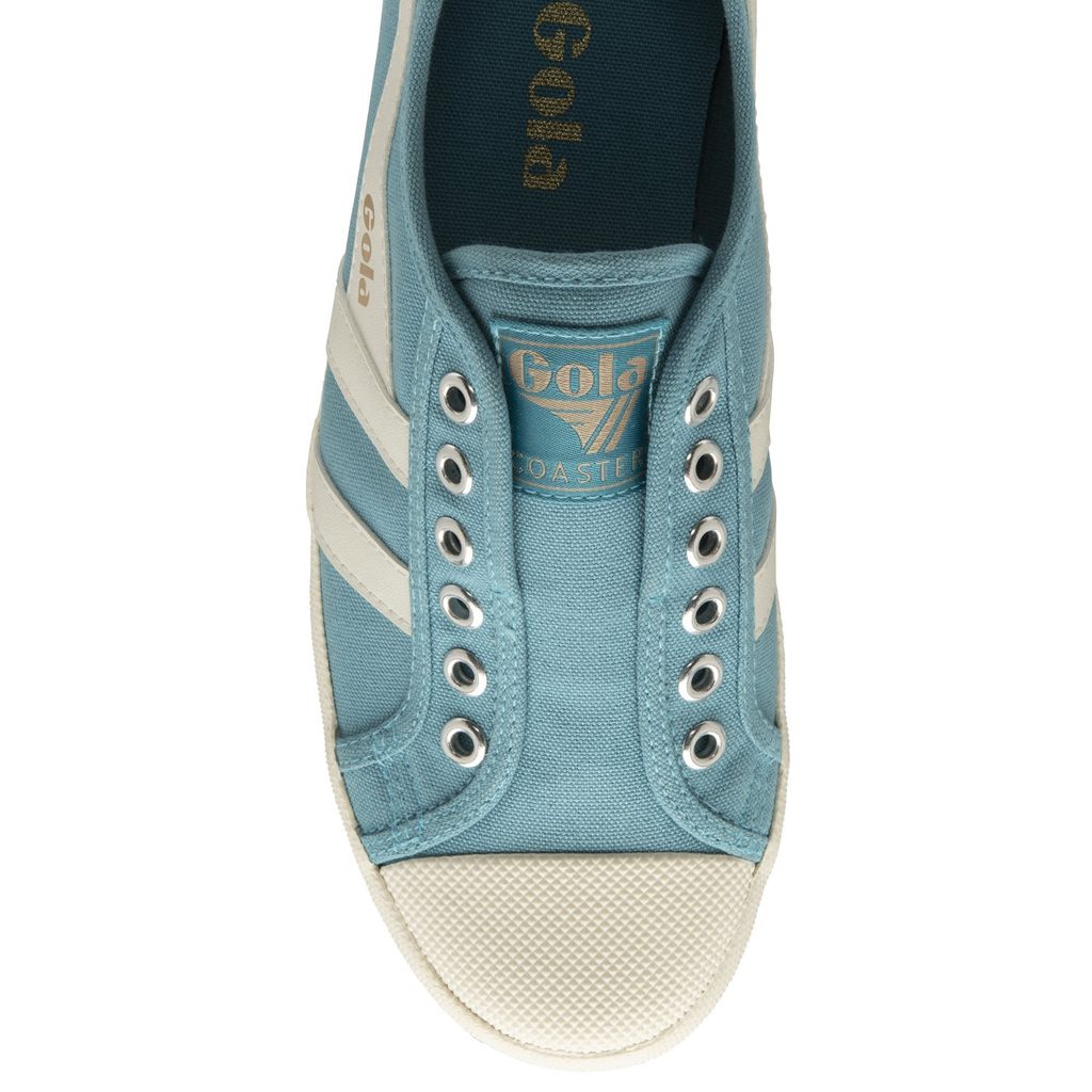 Gola Vegan Classics Coaster Slip Shoes Blancas España | IAS-574326