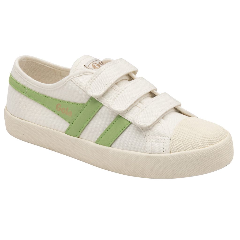 Gola Vegan Classics Coaster Strap Sneakers Blancas Verde España | KDT-483562