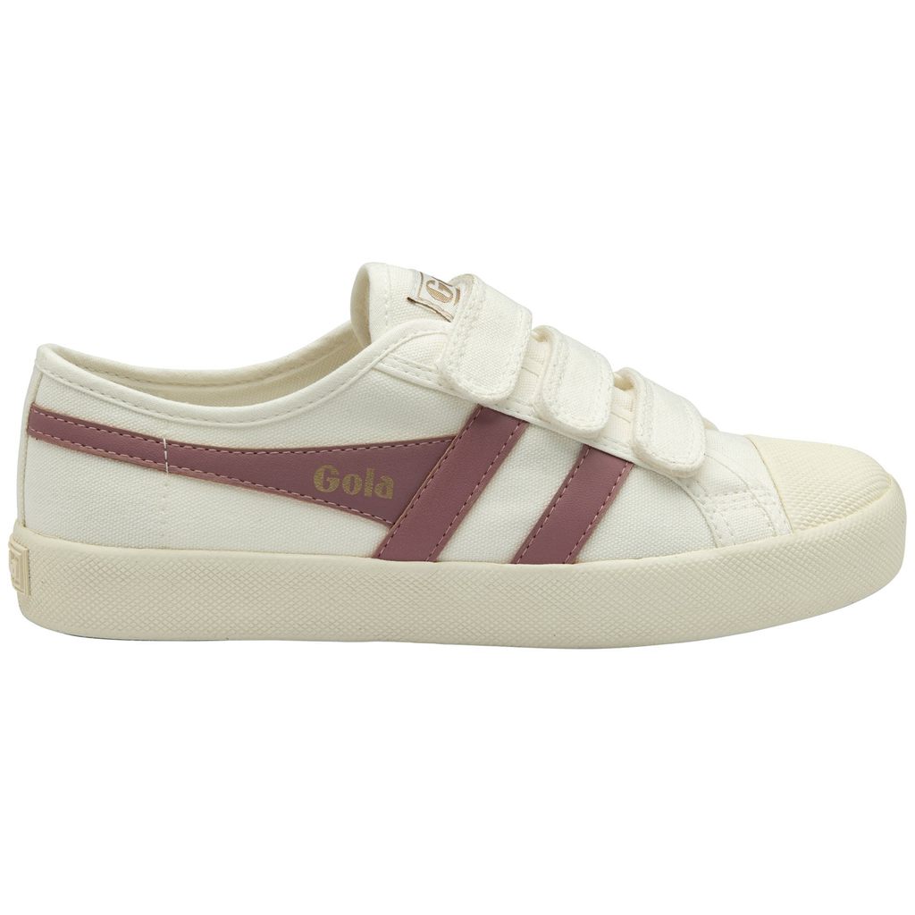 Gola Vegan Classics Coaster Strap Sneakers Blancas Rosas España | BKJ-870231