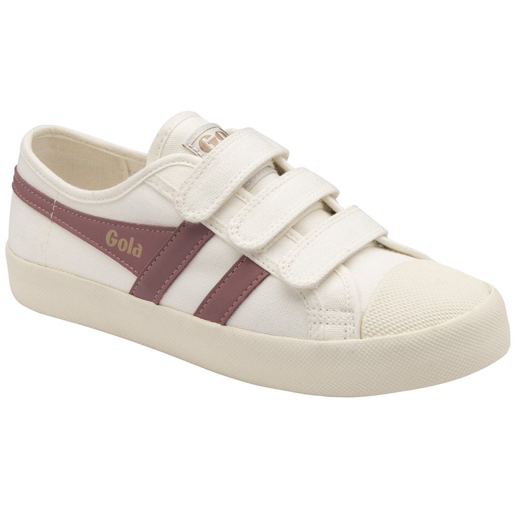 Gola Vegan Classics Coaster Strap Sneakers Blancas Rosas España | BKJ-870231