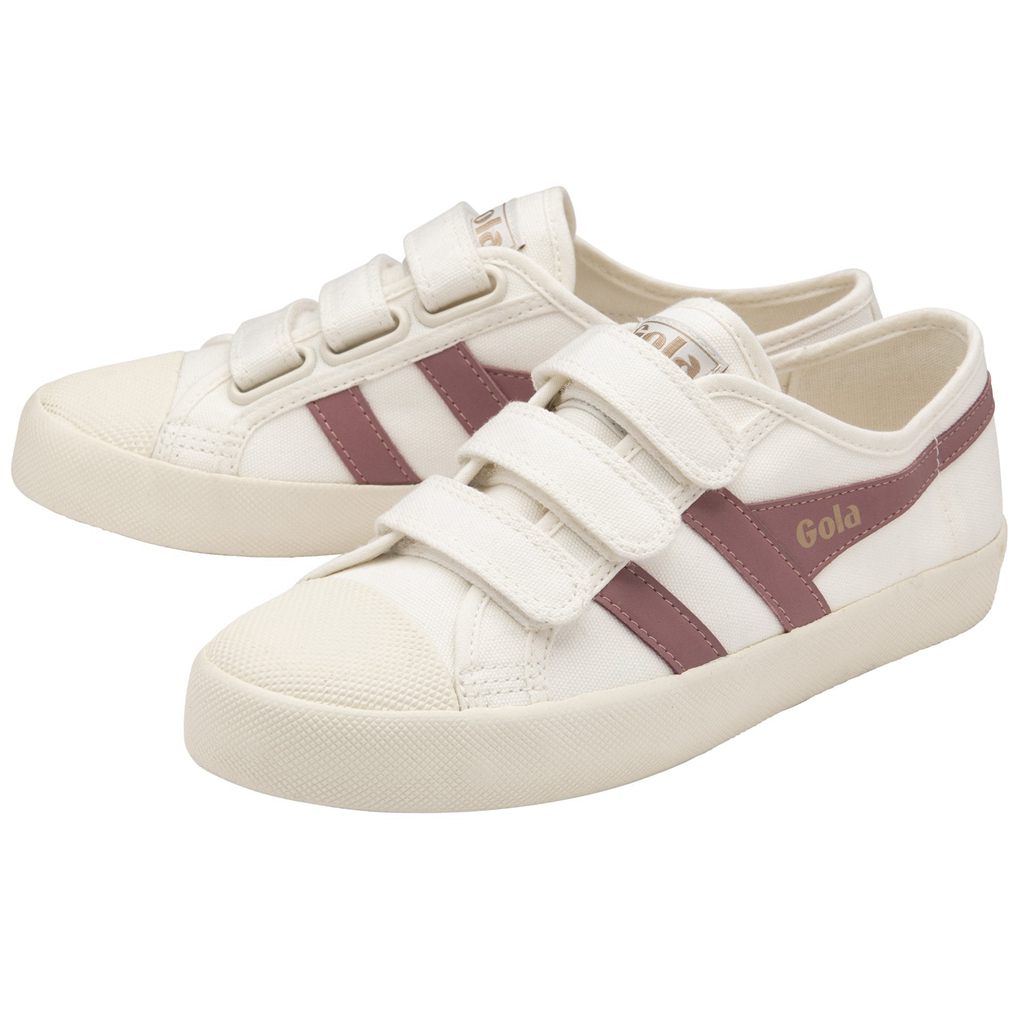 Gola Vegan Classics Coaster Strap Sneakers Blancas Rosas España | BKJ-870231
