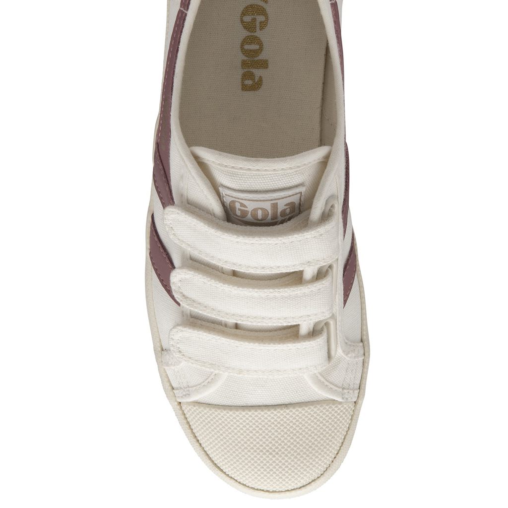Gola Vegan Classics Coaster Strap Sneakers Blancas Rosas España | BKJ-870231