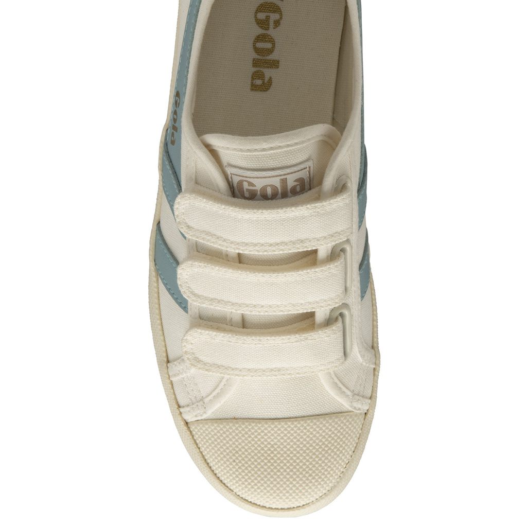Gola Vegan Classics Coaster Strap Sneakers Blancas Azules España | DCQ-738104