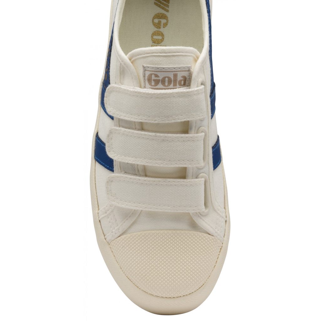 Gola Vegan Classics Coaster Strap Sneakers Blancas Azules España | VCT-186543