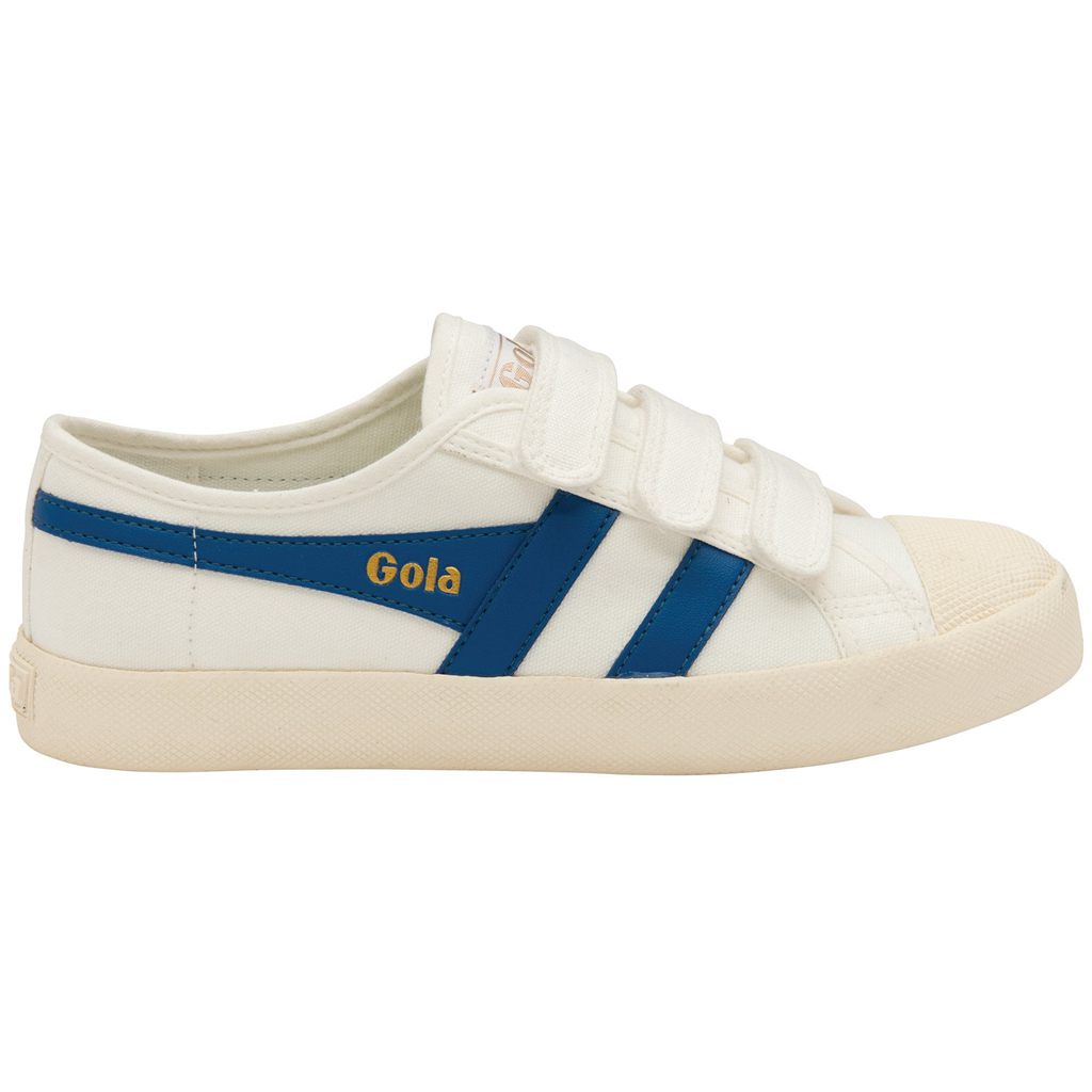 Gola Vegan Classics Coaster Strap Sneakers Blancas Azules España | VCT-186543