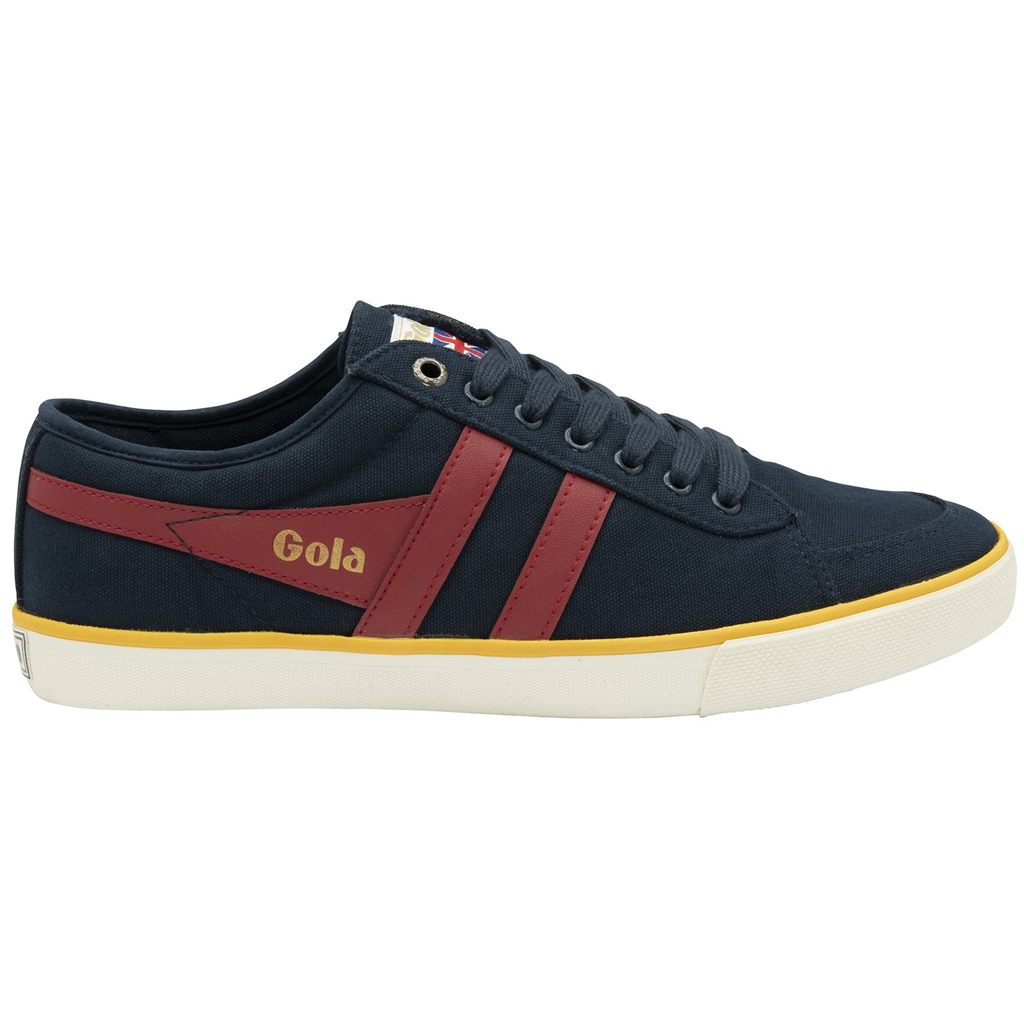 Gola Vegan Classics Comet Plimsoll Sneakers Azul Marino Rojas Oscuro España | COE-072698