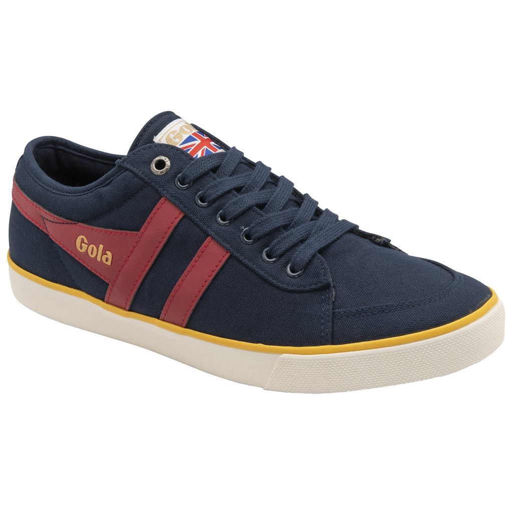 Gola Vegan Classics Comet Plimsoll Sneakers Azul Marino Rojas Oscuro España | COE-072698