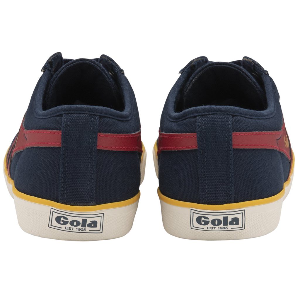 Gola Vegan Classics Comet Plimsoll Sneakers Azul Marino Rojas Oscuro España | COE-072698