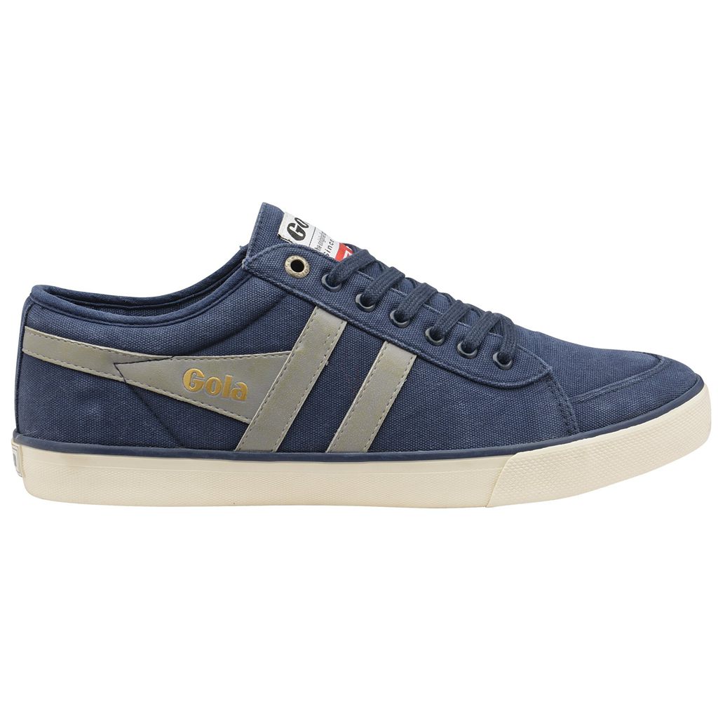 Gola Vegan Classics Comet Plimsoll Sneakers Azul Marino Gris Claro España | CQL-210483
