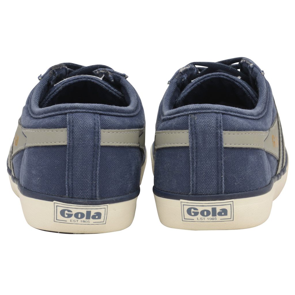 Gola Vegan Classics Comet Plimsoll Sneakers Azul Marino Gris Claro España | CQL-210483